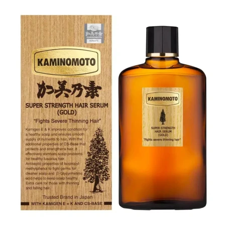 Japan Kaminomoto Super Strength Hair Serum Tonic Gold Edition - 150ml